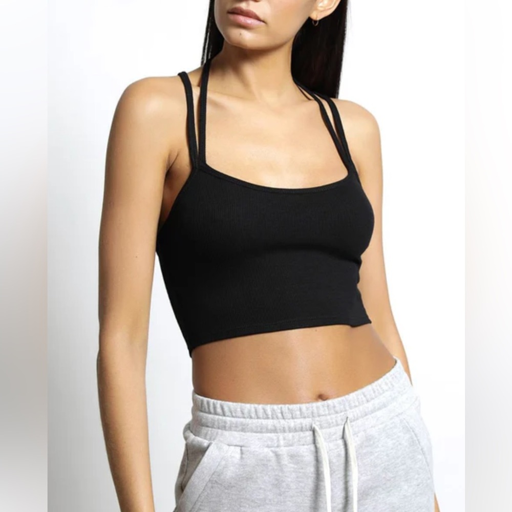 TWENTY Montreal Black Crop Top XS